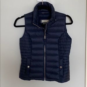 Navy Puffer Vest
